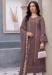 Picture of Georgette Dim Gray Straight Cut Salwar Kameez