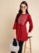 Picture of Sublime Rayon Fire Brick Kurtis & Tunic