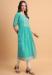 Picture of Beautiful Georgette Medium Turquoise Kurtis & Tunic