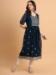 Picture of Grand Georgette Navy Blue Kurtis & Tunic