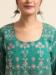 Picture of Georgette Medium Sea Green Straight Cut Salwar Kameez