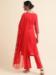 Picture of Elegant Georgette Crimson Straight Cut Salwar Kameez