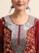 Picture of Beauteous Georgette Maroon Straight Cut Salwar Kameez