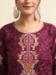 Picture of Appealing Georgette Brown Straight Cut Salwar Kameez