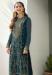 Picture of Georgette Midnight Blue Straight Cut Salwar Kameez