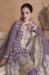 Picture of Comely Georgette Grey Straight Cut Salwar Kameez