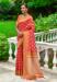 Picture of Ideal Silk Fire Brick Saree