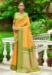 Picture of Radiant Silk Golden Rod Saree