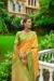 Picture of Radiant Silk Golden Rod Saree