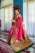 Picture of Beautiful Silk Hot Pink Saree