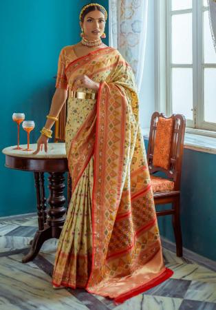 Picture of Grand Silk Tan Saree