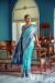 Picture of Superb Silk Powder Blue Saree