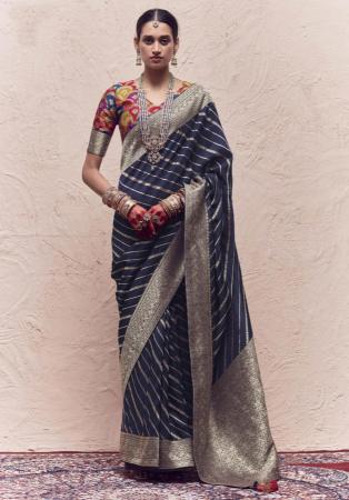 Picture of Ideal Crepe & Silk Brown Saree