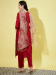 Picture of Beautiful Silk Maroon Readymade Salwar Kameez