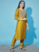 Picture of Magnificent Silk Golden Rod Readymade Salwar Kameez