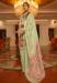 Picture of Amazing Silk Dark Sea Green Saree