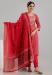 Picture of Rayon & Cotton Fire Brick Readymade Salwar Kameez