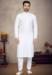 Picture of Elegant Cotton & Silk White Kurtas