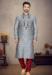 Picture of Statuesque Cotton & Silk Light Slate Grey Kurtas