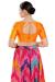 Picture of Pleasing Georgette Dark Orange Designer Blouse