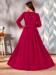 Picture of Pretty Georgette Deep Pink Anarkali Salwar Kameez