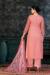 Picture of Ravishing Cotton Indian Red Straight Cut Salwar Kameez