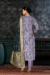 Picture of Cotton Light Slate Grey Straight Cut Salwar Kameez