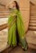 Picture of Resplendent Silk Yellow Green Saree