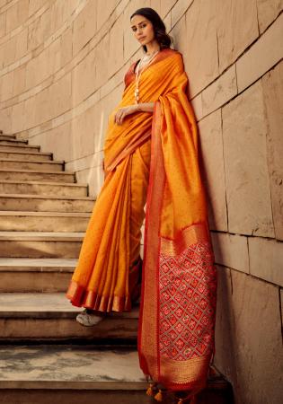 Picture of Excellent Silk Chocolate Saree