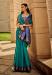 Picture of Nice Silk Teal Saree