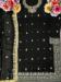 Picture of Comely Georgette Black Straight Cut Salwar Kameez