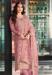 Picture of Synthetic Rosy Brown Straight Cut Salwar Kameez