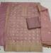 Picture of Synthetic Rosy Brown Straight Cut Salwar Kameez