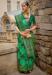 Picture of Sightly Silk Dark Green Saree