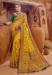 Picture of Beauteous Silk Dark Golden Rod Saree