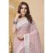 Picture of Ravishing Georgette Rosy Brown Saree