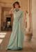 Picture of Fine Silk Dark Sea Green Saree