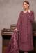 Picture of Delightful Georgette Sienna Straight Cut Salwar Kameez