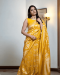 Picture of Radiant Silk Golden Rod Saree