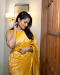 Picture of Radiant Silk Golden Rod Saree