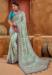 Picture of Sightly Silk Dark Sea Green Saree