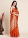 Picture of Grand Silk Fire Brick Saree