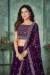 Picture of Wonderful Georgette Purple Lehenga Choli