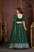 Picture of Splendid Georgette Forest Green Lehenga Choli