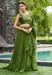 Picture of Alluring Georgette Dark Olive Green Lehenga Choli