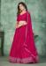 Picture of Lovely Georgette Medium Violet Red Lehenga Choli