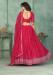 Picture of Lovely Georgette Medium Violet Red Lehenga Choli