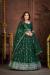 Picture of Gorgeous Georgette Forest Green Lehenga Choli