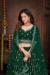 Picture of Gorgeous Georgette Forest Green Lehenga Choli