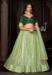 Picture of Appealing Silk Dark Sea Green Lehenga Choli